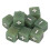 20pcs Light Green Plus Minus Sign Dice Set 16mm for Math Teaching 12