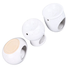 Ceramic Tealight Candle Holder Oil Burner for Home Decor, 3Pcs