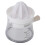 Spremiagrumi manuale portatile bianco 11.82oz 3