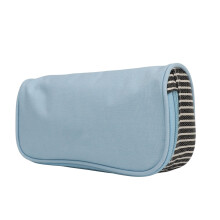 Große Kapazität Canvas-Reise-Kosmetiktasche 230x110x70mm Blau