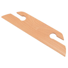 Navette de tissage en bois de forme trapézoïdale pour métiers à tisser