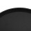 Solid Wood Serving Tray 11.8in Square Elegant Black Multifuntional 7