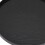 Solid Wood Serving Tray 11.8in Square Elegant Black Multifuntional 10