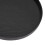 Solid Wood Serving Tray 11.8in Square Elegant Black Multifuntional 12