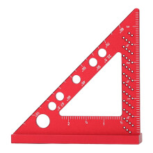 Carpenter Square Protractor 98g 9.5x9.2cm Silver