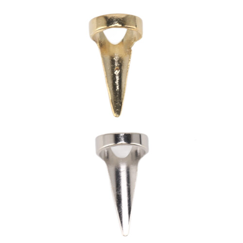 10PCS Alloy Hair Parting Ring Halloween Cosplay 2