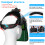 Automatic Dimming Welding Mask Large View True Color Arc Welding Face Shield 6