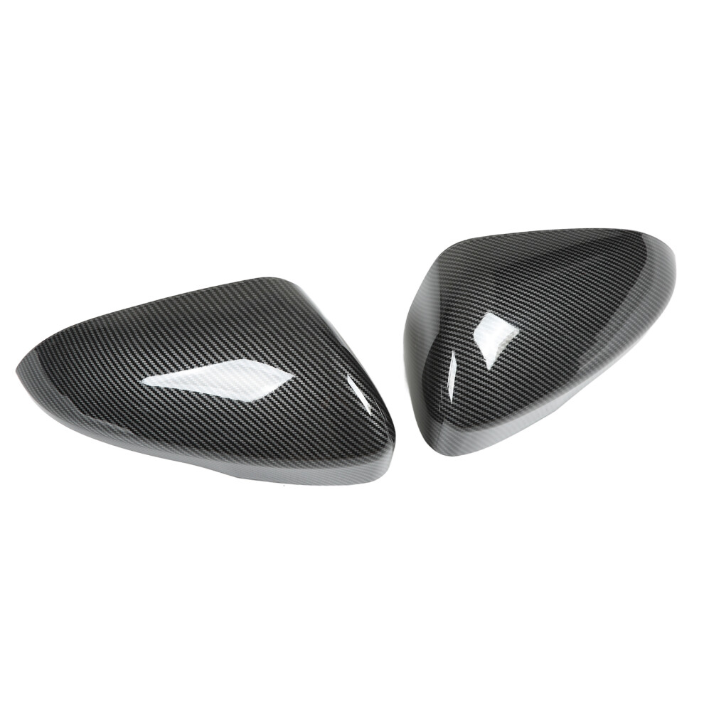 Carbon Fibre Style Mirror Covers - Ford Fusion 7340572917973