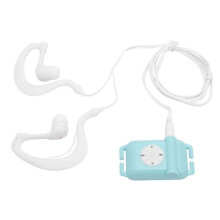 Waterproof MP3 Player for Swimming Sports, IPX8 Rated with Fast Charging and 10-Hour Playback, Supports MP3/WMA/FLAC/APE Audio Formats
