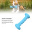 Cute Blue Bone Rubber Chew Toy for Small & Medium Dogs 6