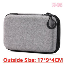 Cable Storage Bag compatible with N-06, Portable Travel Organiser for Multiple Chargers and Cables
