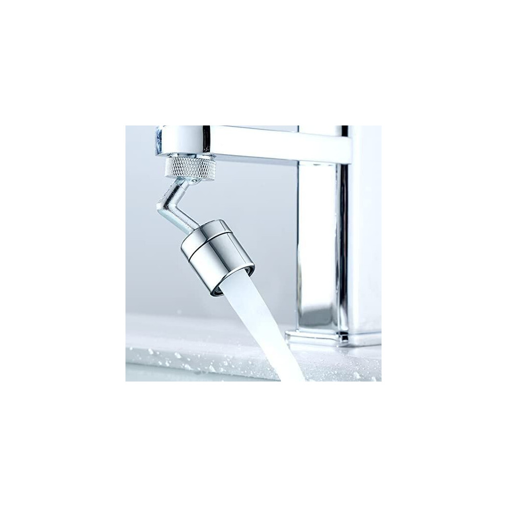Faucet Aerator Swivel Spray Head With 720 Degree Rotation And Dual Water Modes For Universal Sink Tap In Kitchen Bathroom 6901508357822