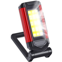 LED Work Light 1000 Lumens USB Rechargeable with Magnetic Base and Hook for Outdoor, Car Repair, Emergency