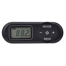 Pocket FM Radio with LCD Screen, Portable Digital Radio Receiver 64-108MHz, Neck Strap Earphone Jack, Powered by AAA Batteries