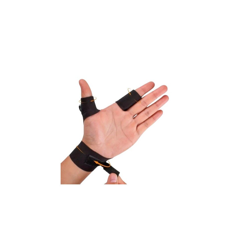 Led Flashlight Gloves With Thumb Index Finger Lights, Waterproof Durable Material For Night Fishing Camping Diy 6901508383494