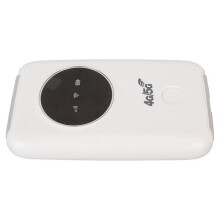 Hotspot Móvel 4G LTE com Slot para Cartão SIM, Modem WiFi Portátil Desbloqueado, 300Mbps e Bateria de 3200mAh para Viagens e Negócios