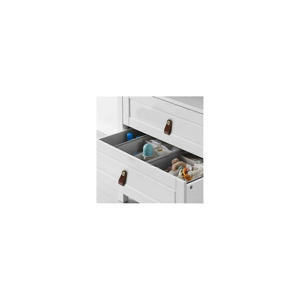 Leather Cabinet Handles, Brass And Leather 4 Pack For Drawers And Cupboards, 138Mm Length 96Mm Hole Centre 6901508353176