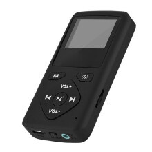Draagbare DAB-radio met Bluetooth 4.0, FM-weergave via TF-kaart, 1,8-inch LCD-scherm, compact formaat voor gebruik buitenshuis.