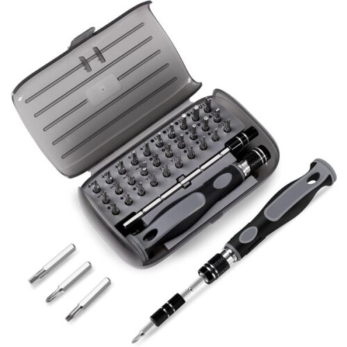 Precision Screwdriver Set with 30 Bits for Electronics Repair, Compatible with Phillips, Torx, Flat Head Square Screws