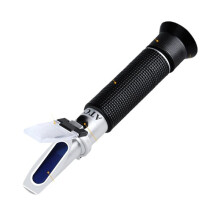 Alcohol Refractometer 0-80% v/v with ATC for Scientific Research Food Industry Use, Portable Hard Case Included
