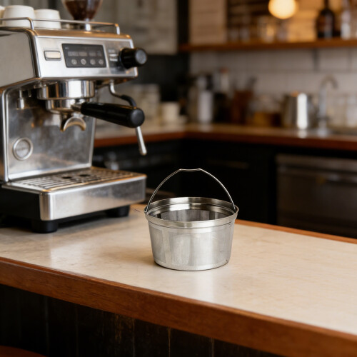 (S) Stainless Steel Coffee Filter Cone for Pour Over Makers 1