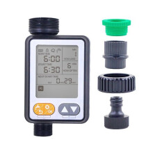 Faucet Timer with Large LCD Screen, IP55 Waterproof Garden Hose Water Timer, Child Lock for Drip Irrigation Lawn Sprinkler Systems