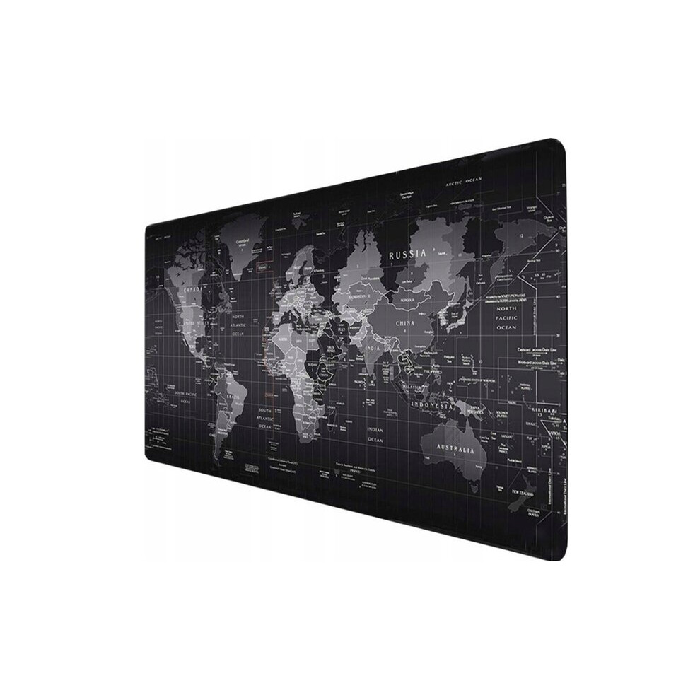 Extended Gaming Mouse Mat 90X40cm Waterproof Non-Slip Desk Mat With World Map Design For Optical And Laser Mice 6901508366428