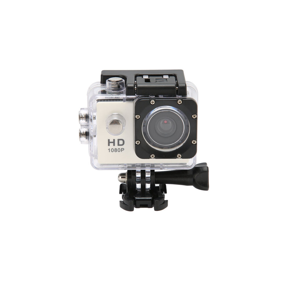 Waterproof Action Camera 1080P 30M With 2-Inch Lcd Screen 900Mah Battery For Diving And Surfing 6901508371910