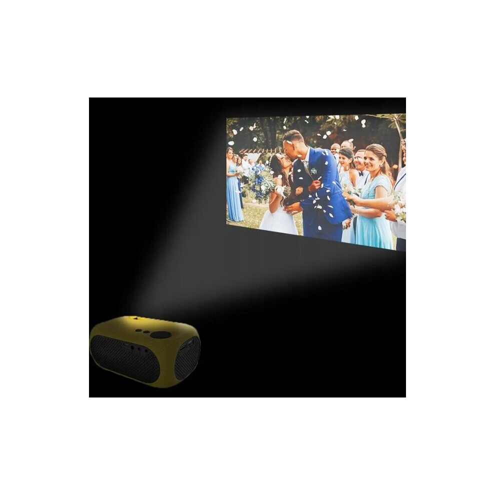 Portable Projector 3000 Lumens Full Hd 1080P With Hdmi Usb Ports For Home Cinema Outdoor Movies 6901508357815