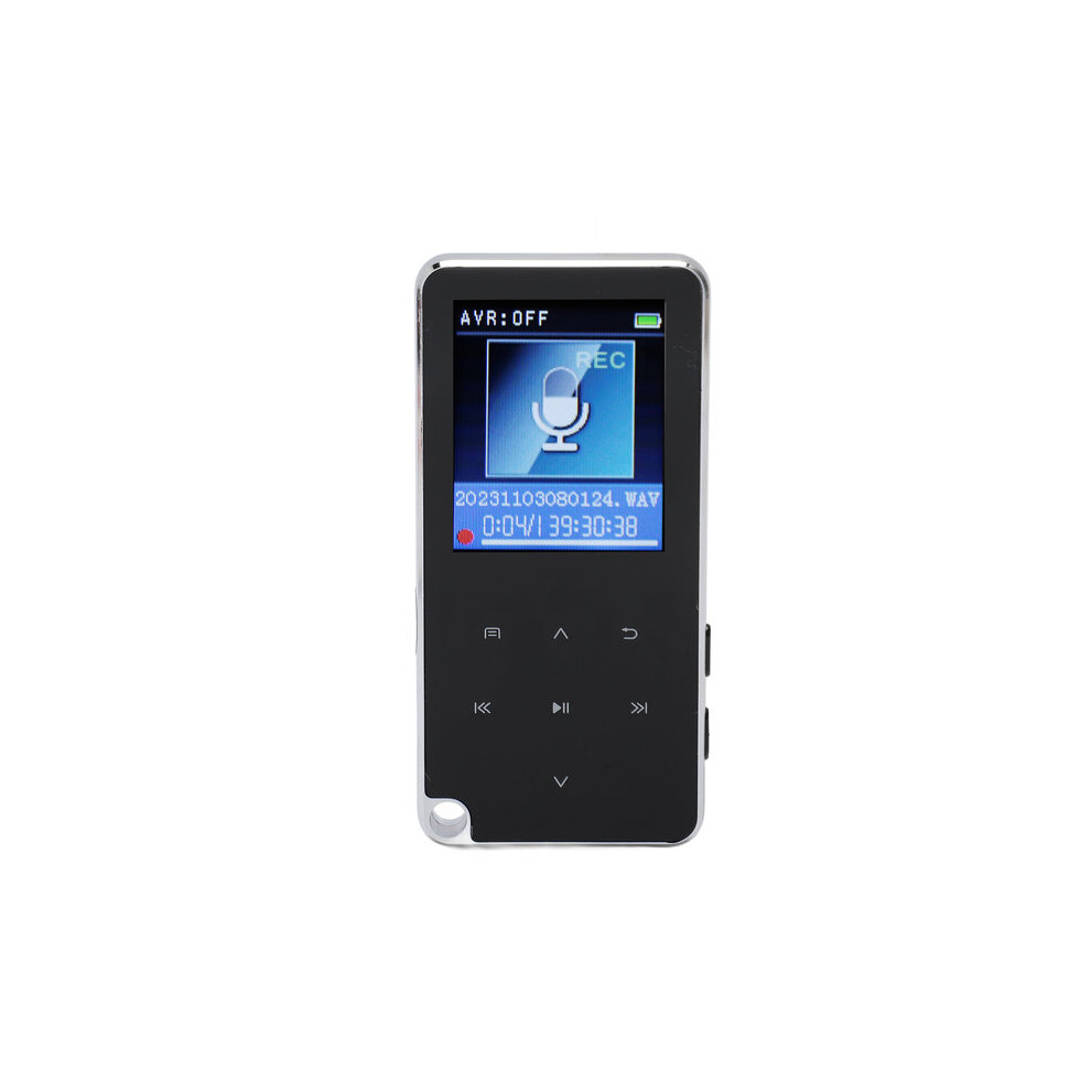 Mp3 Player With Bluetooth 5.2 And Hifi Sound, Large Capacity Supports 128Gb, Built-In Speaker, Fm Radio, Voice Recorder 6901508372078