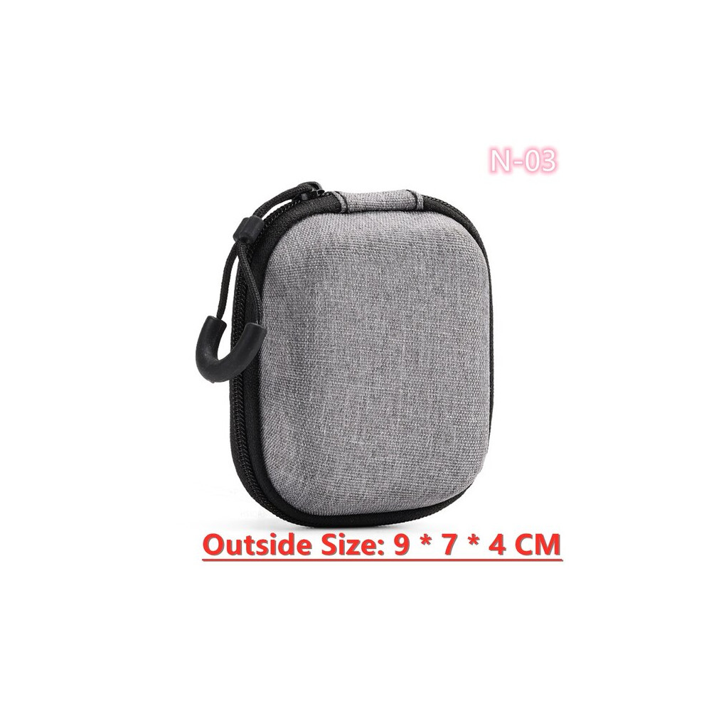 Portable Cable Organiser Bag Hard Case For Everyday Storage And Tech Gadgets 6901508361669