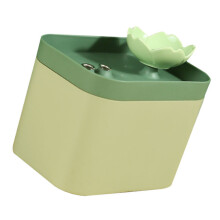 Pet Water Fountain Quiet Auto Green for Small Dogs