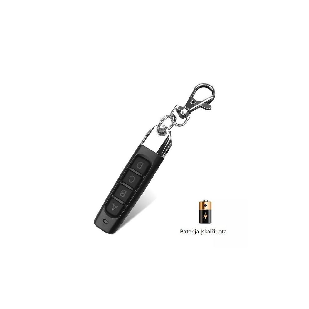 4-Channel 433.92Mhz Programmable Remote Control For Garage Gate And Yard Gate 6901508363908