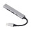 7-in-1 USB 3.0 Hub USB-C Dock Silver 11cm 13