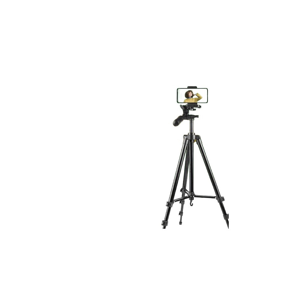 Aluminium Tripod Compatible With Smartphones Tablets, 129.54Cm Height With Gimbal Head For Stable Video Photography 6901508363090