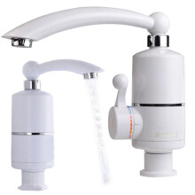 Calentador de Agua Eléctrico Instantáneo 3000W, Calentamiento Rápido a 60C en 3-5 Segundos con Filtro y Temperatura Ajustable