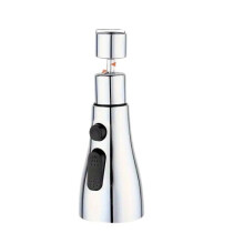 Kitchen Tap Extender 360 Degree Rotating with 3 Mode Sprayer for Standard Taps, Flexible Faucet Adapter for Sink Cleaning and Dish Washing