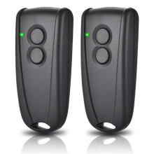 Controle Remoto para Portão de Garagem Compatível com RSC2 RSE2 Liftronic500 700 800, 2 Botões, 433.92MHz, 2 Unidades
