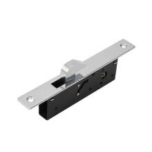 Sliding Door Lock for Aluminium Alloy Sliding Doors, Key Lock, 16 x 2 x 3.5 cm, Aluminium Alloy Construction