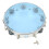 10in Blue Hand Drum with Adjustable Tone, Double Row ABS Light Hand Bell 2