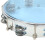 10in Blue Hand Drum with Adjustable Tone, Double Row ABS Light Hand Bell 4