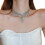 Flash Rhinestone Necklace for Women - Durable & Smooth 4