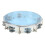 10in Hand Drum with Adjustable Tone, Double Row ABS Blue Hand Bell Percussion 15