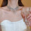 Flash Rhinestone Necklace for Women - Durable & Smooth 7