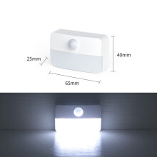Lampada indicatrice per corpo umano 3xAAA 73x58x22mm 6500K/3000K