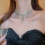 Flash Rhinestone Necklace for Women - Durable & Smooth 13