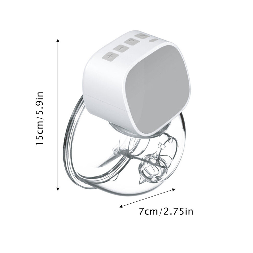 Silent Wearable Breast Pump 2 Modes Memory
