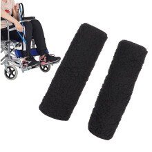 2pcs Wheelchair Armrest Cushions Warm Non-Slip Cover for Comfort AU