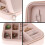 Jewelry Box, Foldable and Portable with Soft Lined Interior for Compact Storage 3