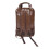 Thickened PU Leather Drumstick Backpack Storage Bag Brown 14